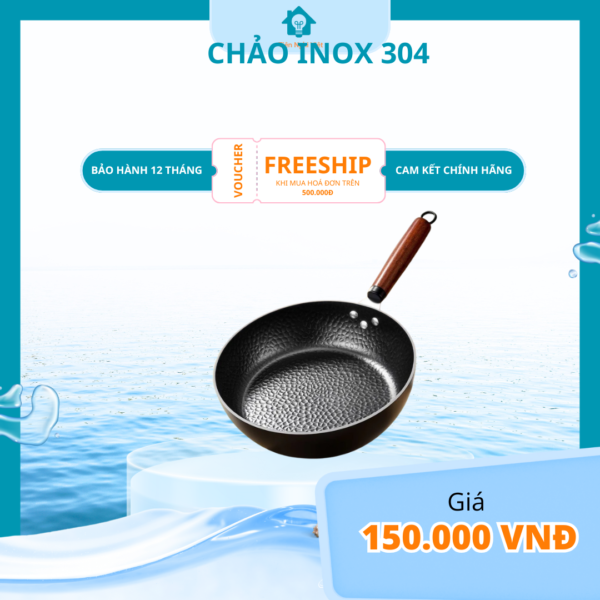 Chảo inox 304