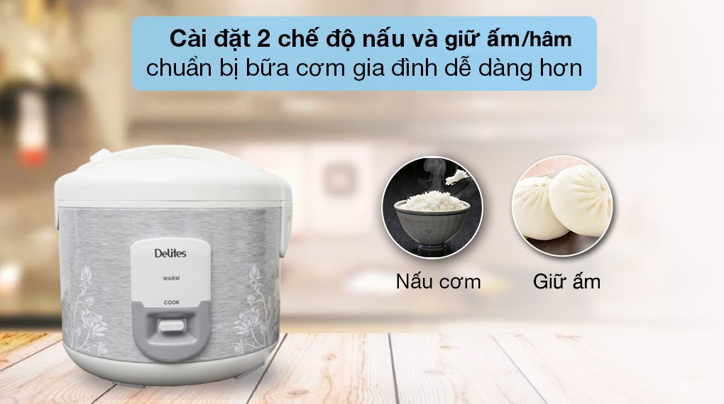 Nồi Cơm Điện Nắp Gài